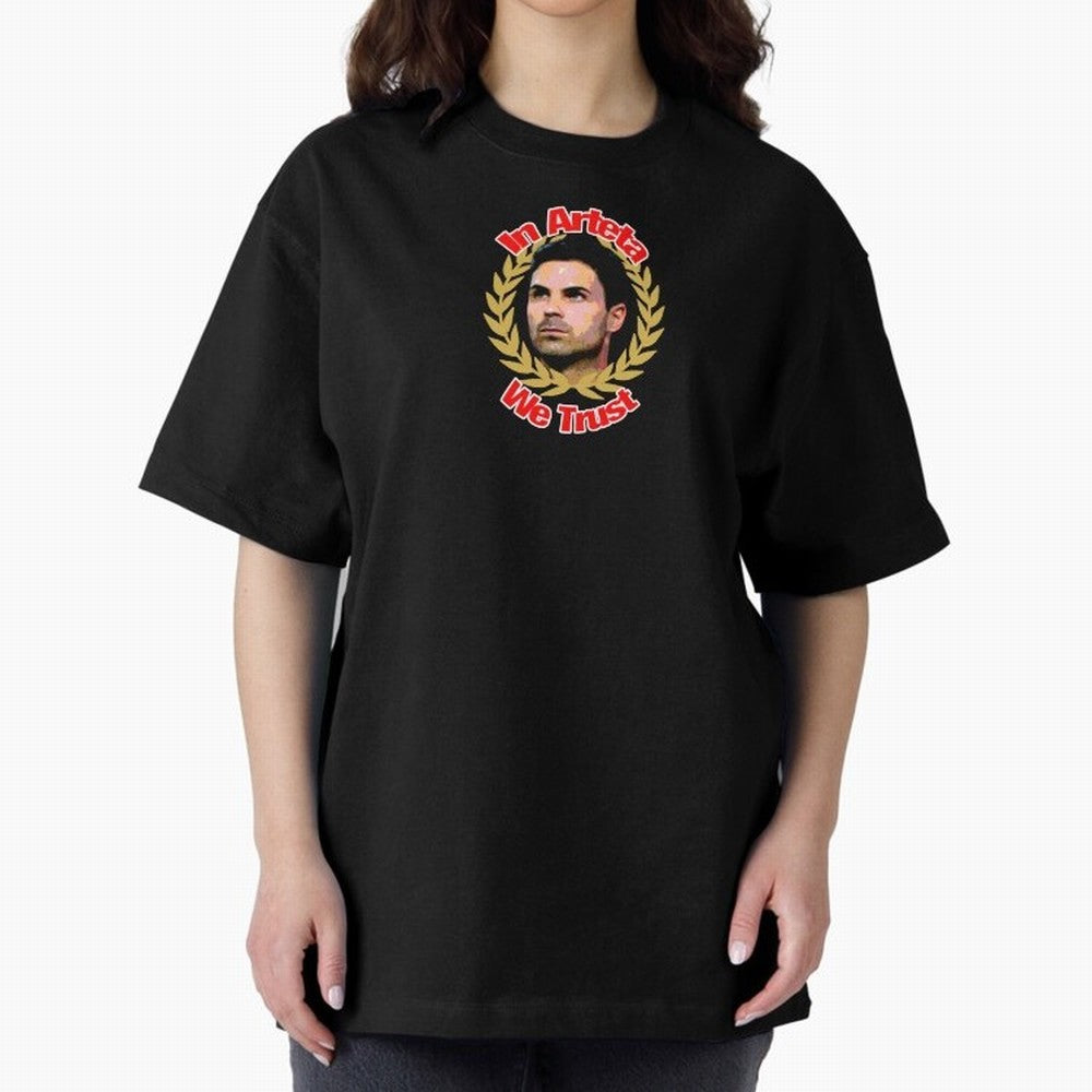 Arsenal - In Arteta We Trust Classic T-Shirt Bring a Vintage Feel to FIFA World Cup 2026 USA Canada Mexico for Fans of CR7 and Messi and Argentina, Bringing Goal Celebration Energy, Supporter Heritage, Football Icons and Worldwide Tournament Joy;