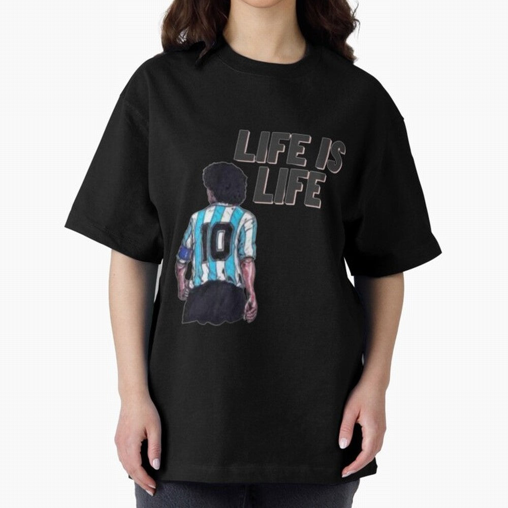Life Is Life Classic T-Shirt Celebrate Every Goal in Global Football Passion for FIFA World Cup 2026 USA Canada Mexico, Inspired by Neymar, Haaland and Cristiano Ronaldo, France, Football History, Final Match Energy, Crowd Noise and Once in a