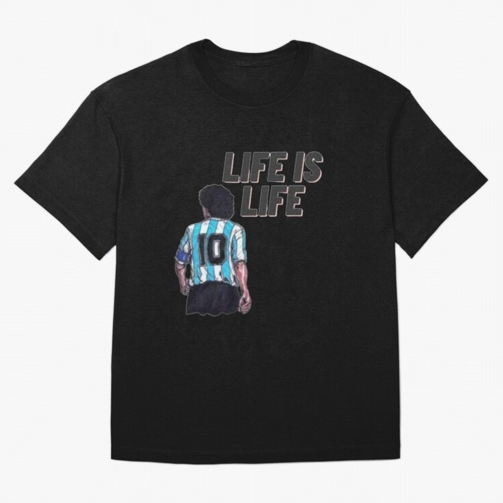 Life Is Life Classic T-Shirt Celebrate Every Goal in Global Football Passion for FIFA World Cup 2026 USA Canada Mexico, Inspired by Neymar, Haaland and Cristiano Ronaldo, France, Football History, Final Match Energy, Crowd Noise and Once in a