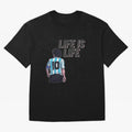 Life Is Life Classic T-Shirt Celebrate Every Goal in Global Football Passion for FIFA World Cup 2026 USA Canada Mexico, Inspired by Neymar, Haaland and Cristiano Ronaldo, France, Football History, Final Match Energy, Crowd Noise and Once in a