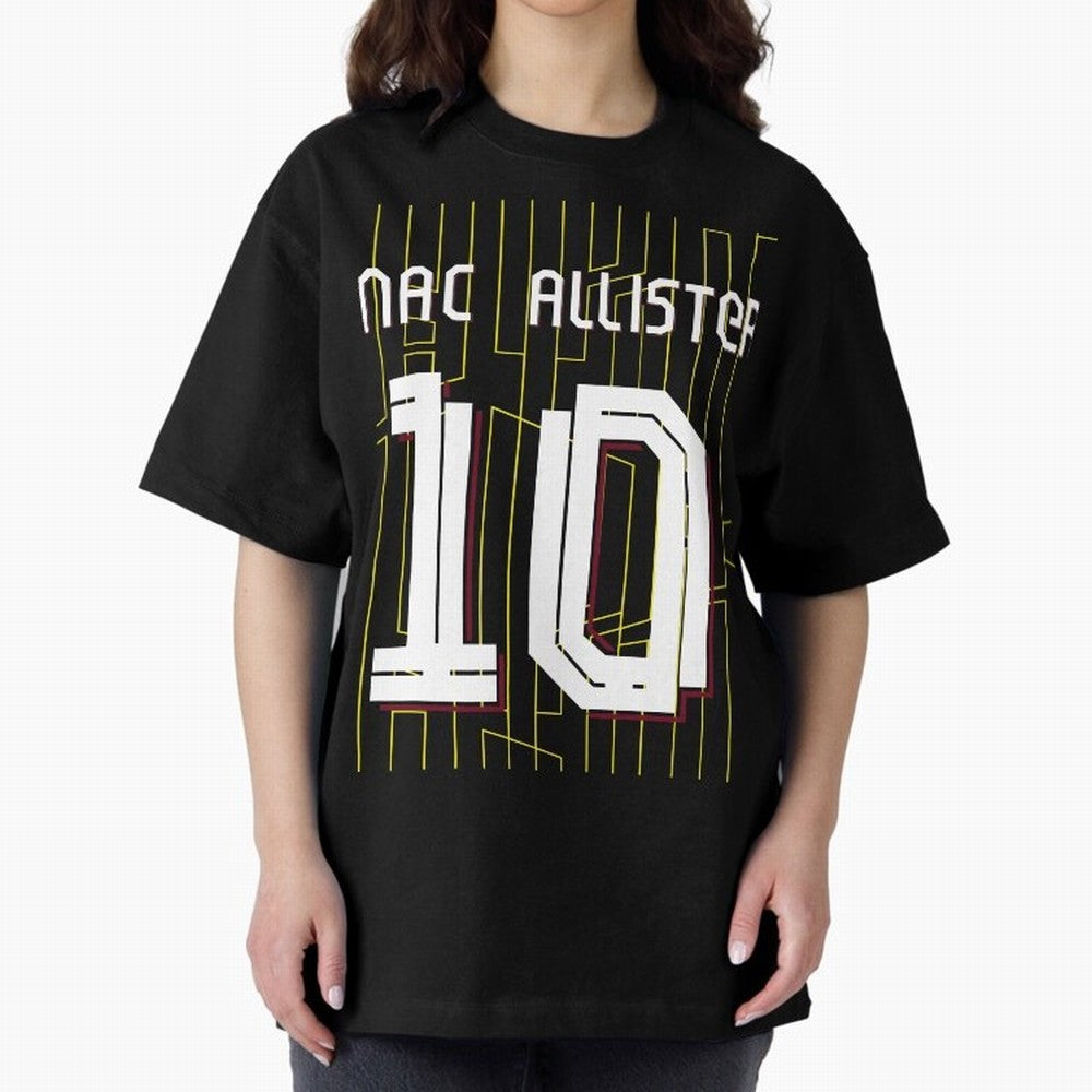 Alexis Mac Allister 10 Liverpool Home Jersey 24/25 Classic T-Shirt Show Your Tournament Heart for FIFA World Cup 2026 Spirit, Inspired by Netherlands, Cristiano Ronaldo, Haaland and CR7, Tournament Hype, Historic Matchups, Family Viewing Parties