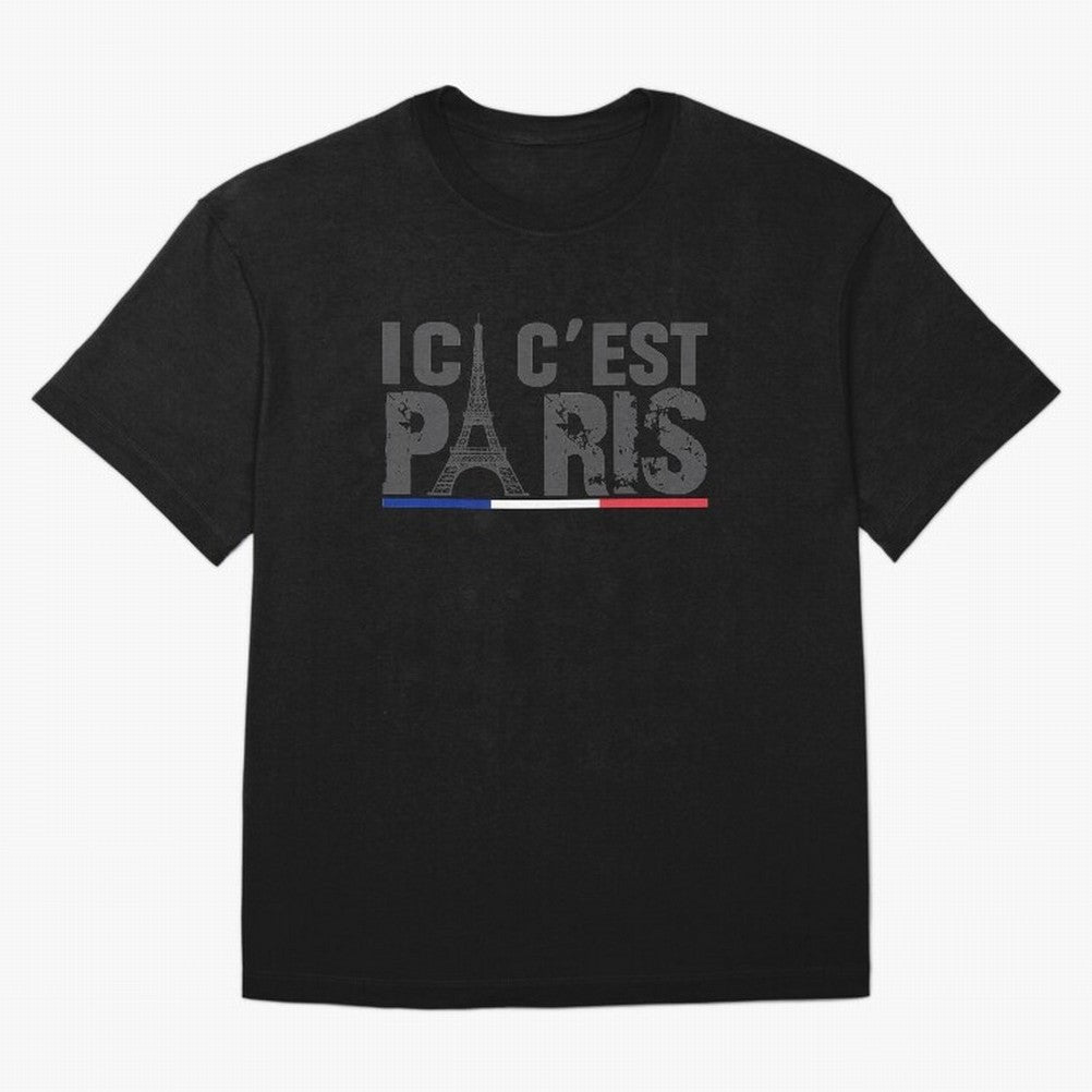 ici c'est paris Essential T-Shirt Bring a Vintage Feel to Match Day Hype around FIFA World Cup 2026 USA Canada Mexico, Cristiano Ronaldo, Haaland and CR7, Spain and Netherlands, Classic Soccer Heritage, Championship Pressure, Fan Loyalty and