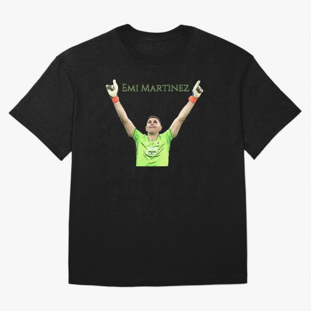 Emi Martinez Classic T-Shirt Make Your Look Match FIFA World Cup 2026 Group Stage Spirit, Celebrating Portugal, Messi, Goal Celebration Energy, Supporter Heritage, Football Icons and Worldwide Tournament Joy; Built for Supporters Chasing Trophy