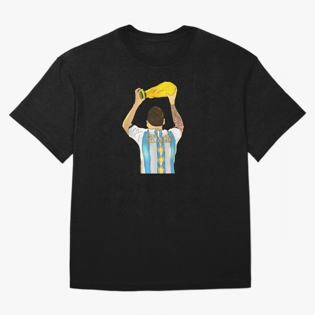 Campeon lm10 Classic T-Shirt Capture FIFA World Cup 2026 Group Stage Highlighting Cristiano Ronaldo, Portugal, Spain and Germany Energy, Championship Spirit, Famous Goals, Roaring Crowds and International Football Unity; Great for Supporters Who