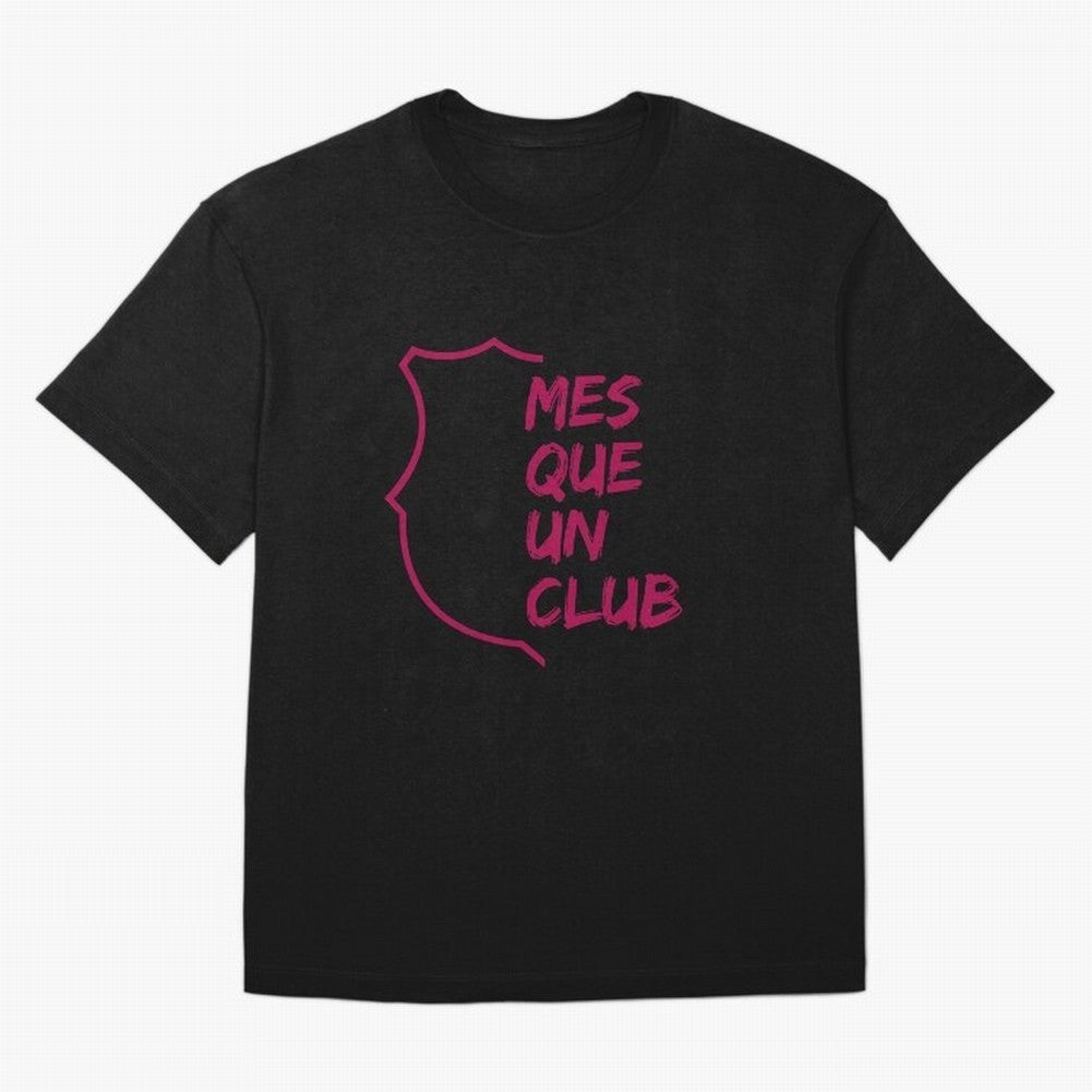 MES QUE UN CLUB Oversized T-Shirt Represent the FIFA World Cup 2026 Group Stage Journey through Haaland Highlights, Argentina Pride, Vintage Soccer Flavor, Modern Football Stars, National Flags and Final Night Emotion; Created for Match Day