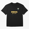 BOCA JUNIORS I LOVE YOU Fitted V-Neck T-Shirt Remember Iconic Moments from Match Day Hype around FIFA World Cup 2026 USA Canada Mexico, Cristiano Ronaldo, Haaland and CR7, England and Germany, Worldwide Fan Energy, Dramatic Goals, Stadium Lights