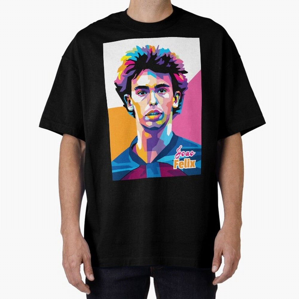 Joao Felix in WPAP Style Oversized T-Shirt Turn Football Passion into FIFA World Cup 2026 Group Stage Spirit, Made for Germany, Neymar, Haaland and Cristiano Ronaldo, Stadium Chants, National Pride, Trophy Dreams and Unforgettable Football