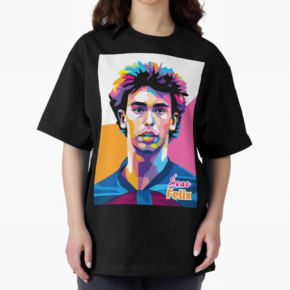Joao Felix in WPAP Style Oversized T-Shirt Turn Football Passion into FIFA World Cup 2026 Group Stage Spirit, Made for Germany, Neymar, Haaland and Cristiano Ronaldo, Stadium Chants, National Pride, Trophy Dreams and Unforgettable Football