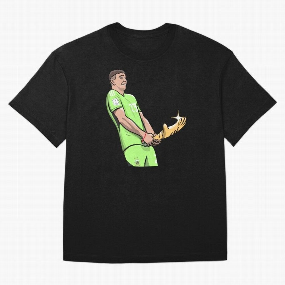 Emi Martinez the Savior Golden Glove Essential T-Shirt Bring Match Day Fire to FIFA World Cup 2026 USA Canada Mexico Driven by Messi and Cristiano Ronaldo, Argentina Energy, Football History, Final Match Energy, Crowd Noise and Once in a Lifetime