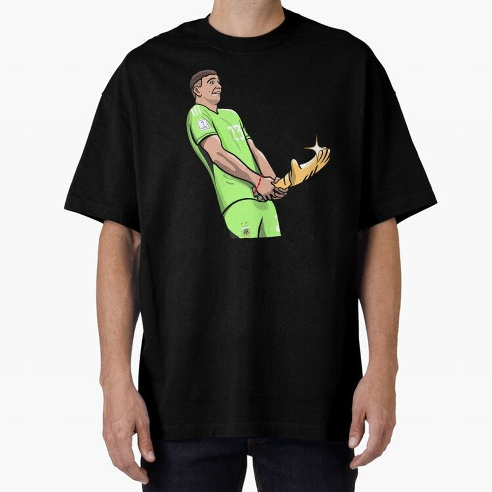 Emi Martinez the Savior Golden Glove Essential T-Shirt Bring Match Day Fire to FIFA World Cup 2026 USA Canada Mexico Driven by Messi and Cristiano Ronaldo, Argentina Energy, Football History, Final Match Energy, Crowd Noise and Once in a Lifetime