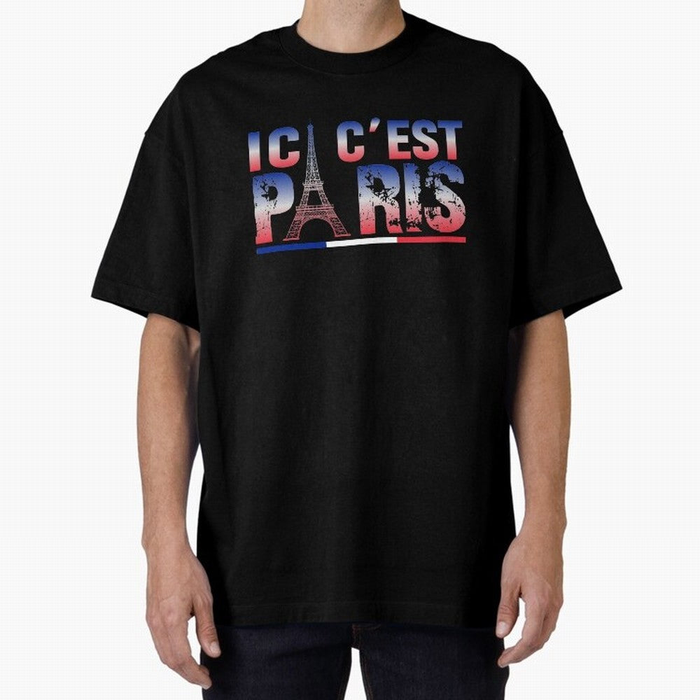 ici c'est paris Essential T-Shirt Join the FIFA World Cup 2026 USA Canada Mexico Journey through Cristiano Ronaldo, Haaland and CR7 Highlights, Portugal Pride, Vintage Soccer Flavor, Modern Football Stars, National Flags and Final Night Emotion;
