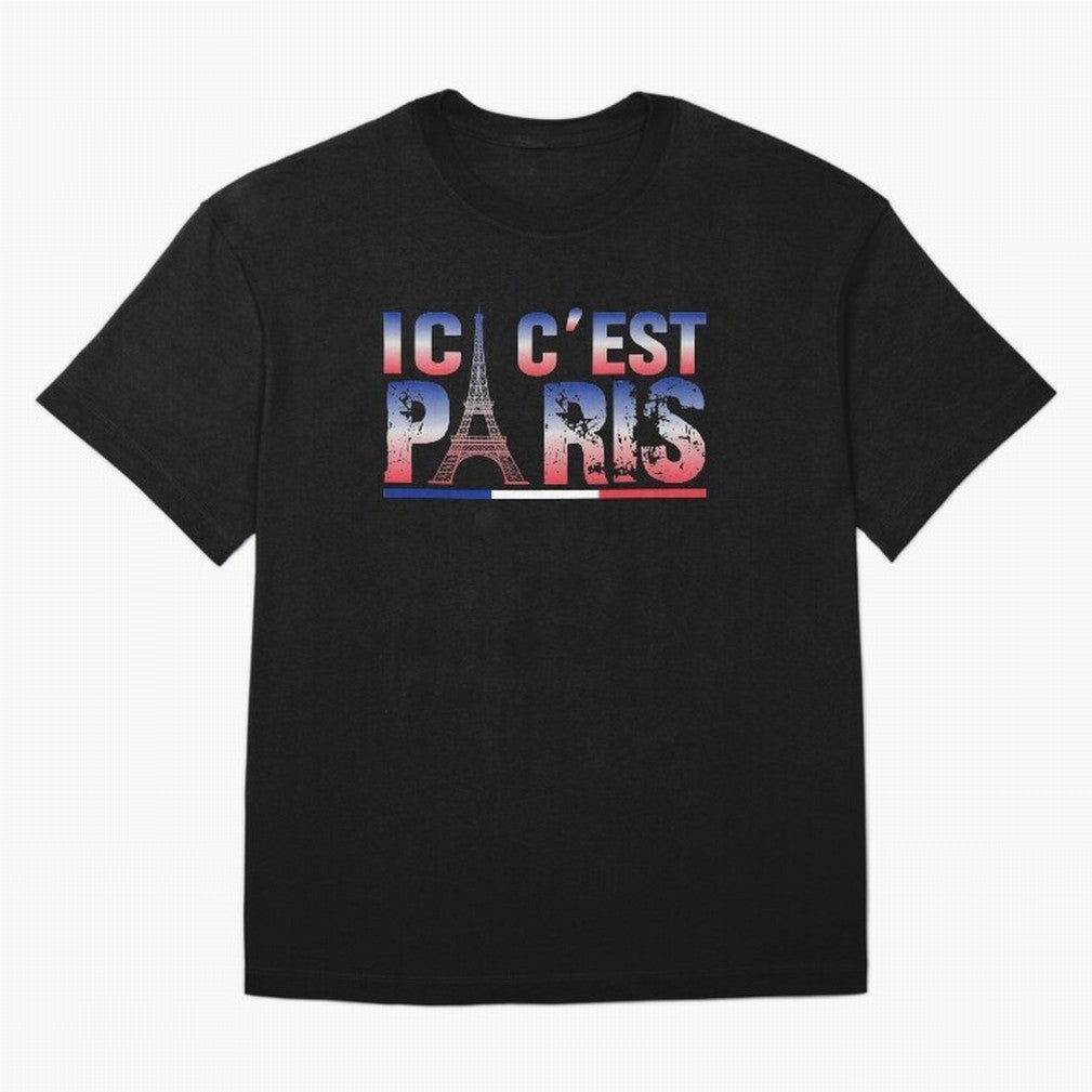 ici c'est paris Essential T-Shirt Join the FIFA World Cup 2026 USA Canada Mexico Journey through Cristiano Ronaldo, Haaland and CR7 Highlights, Portugal Pride, Vintage Soccer Flavor, Modern Football Stars, National Flags and Final Night Emotion;