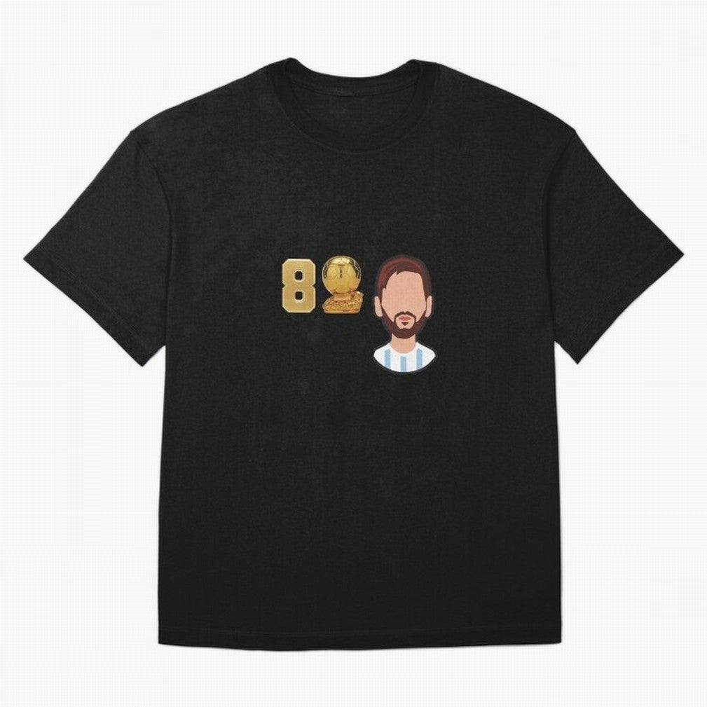 GOAT Legacy: Messi's 8 Ballon d'Or Victories, FCB, Leo Messi Classic T-Shirt Make Every Match About FIFA World Cup 2026 Group Stage Spirit, Filled with Brazil, Messi, Fan Favorite Moments, National Team Passion, Big Match Drama and Soccer History;