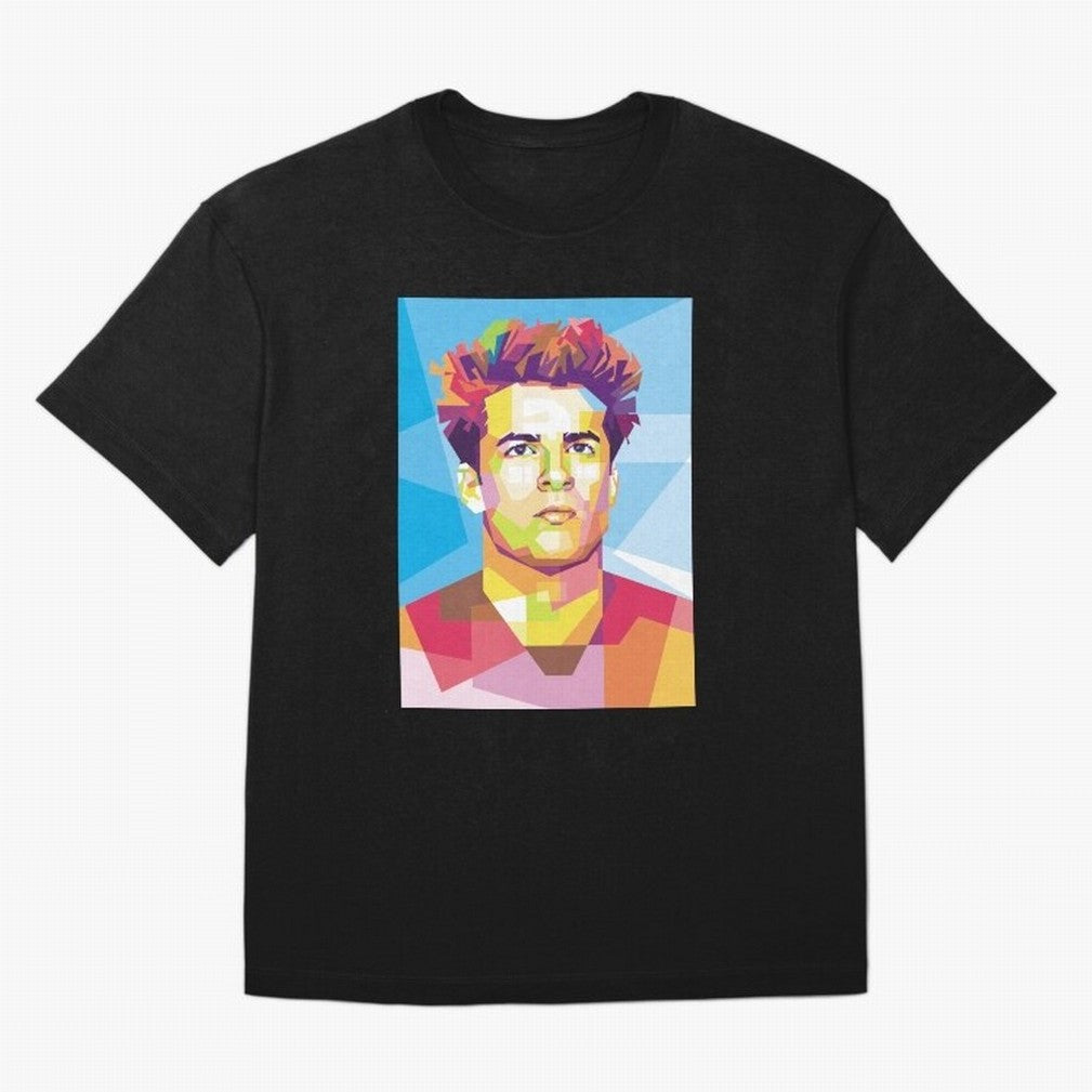 Riqui Puig in Pop Art Portrait Style Classic T-Shirt Represent Fans Who Live for the FIFA World Cup 2026 Group Stage Journey through Messi and Cristiano Ronaldo Highlights, Germany Pride, Global Supporter Spirit, Legendary Goals, National Colors