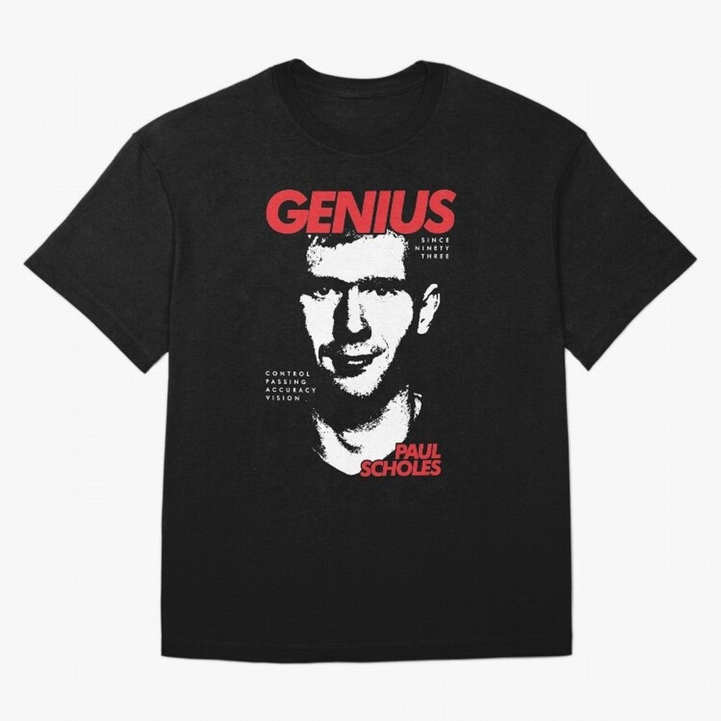 Paul Scholes - Manchester United Legend Oversized T-Shirt Experience Match Day Hype around FIFA World Cup 2026 USA Canada Mexico, CR7 and Messi, Brazil, Portugal and Argentina, Retro Football Energy, Iconic Rivalries, Trophy Chase Drama and Stadium