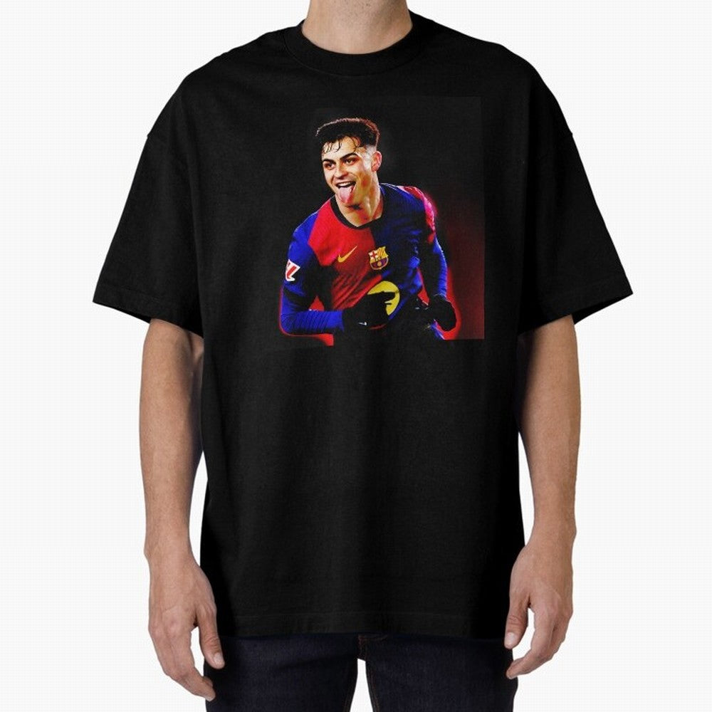 Pedri Premium T-Shirt Honor the Beautiful Game during Global Football Passion for FIFA World Cup 2026 Group Stage, Filled with CR7 and Messi, Germany, Football Festival Excitement, Trophy Ambitions, Country Rivalries and Star Player Buzz; Made for