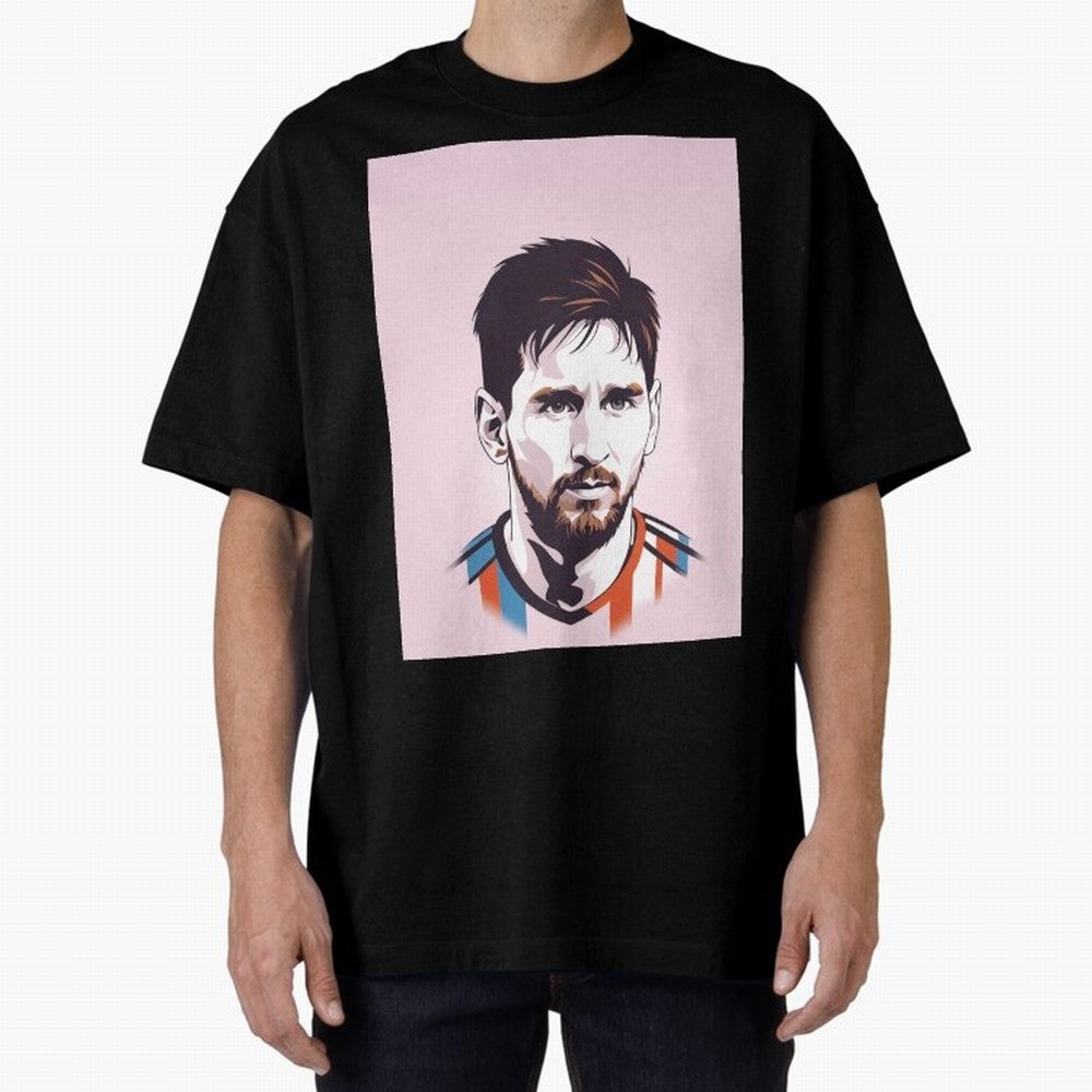Messi Pop Art Graphic T-Shirt Step into FIFA World Cup 2026 Spirit, Built around Brazil, CR7, Classic Soccer Heritage, Championship Pressure, Fan Loyalty and International Pride; Great for Supporters Who Love Legendary Players, National Teams, Big