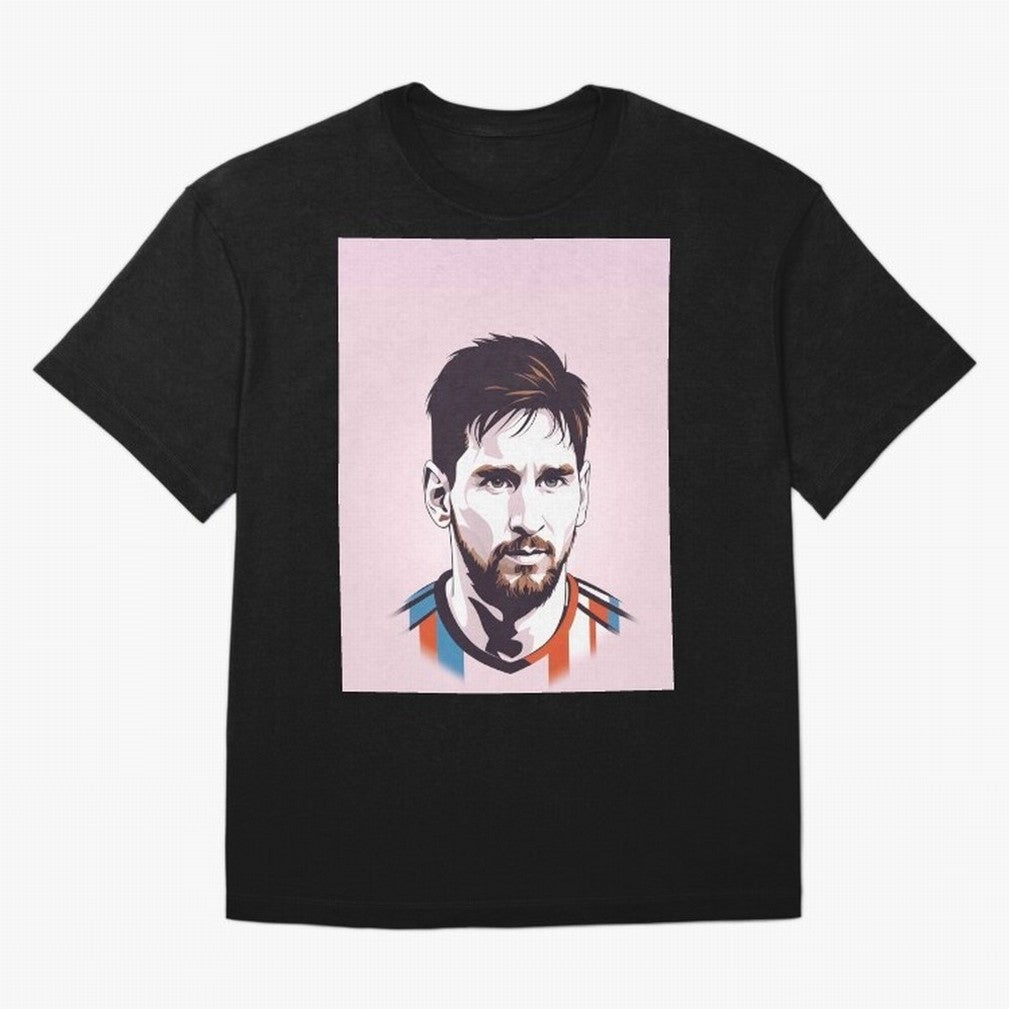 Messi Pop Art Graphic T-Shirt Step into FIFA World Cup 2026 Spirit, Built around Brazil, CR7, Classic Soccer Heritage, Championship Pressure, Fan Loyalty and International Pride; Great for Supporters Who Love Legendary Players, National Teams, Big