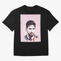 Messi Pop Art Graphic T-Shirt Step into FIFA World Cup 2026 Spirit, Built around Brazil, CR7, Classic Soccer Heritage, Championship Pressure, Fan Loyalty and International Pride; Great for Supporters Who Love Legendary Players, National Teams, Big