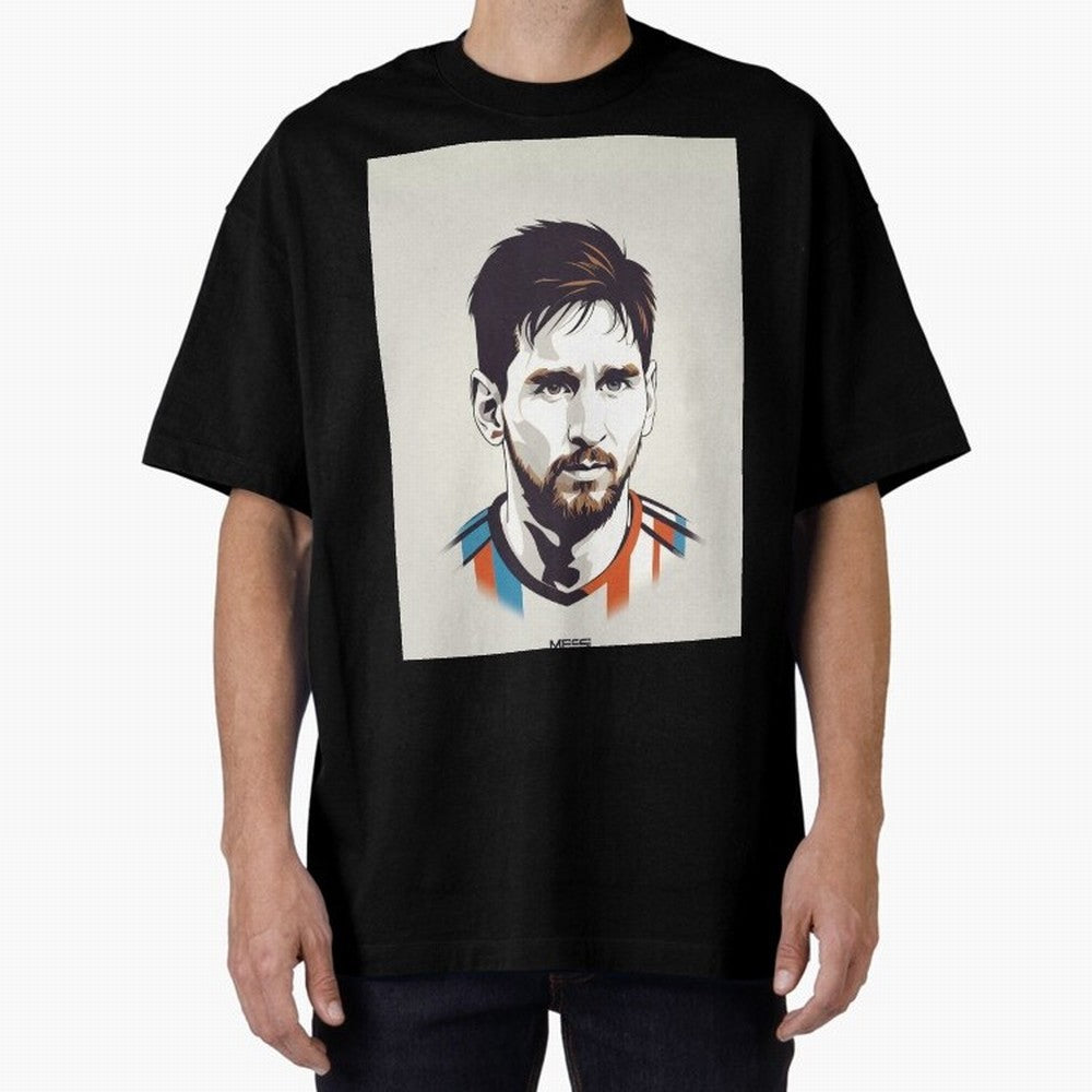 MESSI POP ART Graphic T-Shirt Celebrate Classic Football Spirit in the FIFA World Cup 2026 USA Canada Mexico Journey through Neymar Highlights, Spain Pride, Champion Mindset, Group Stage Buzz, Knockout Tension and Passionate Fan Culture; Ideal for