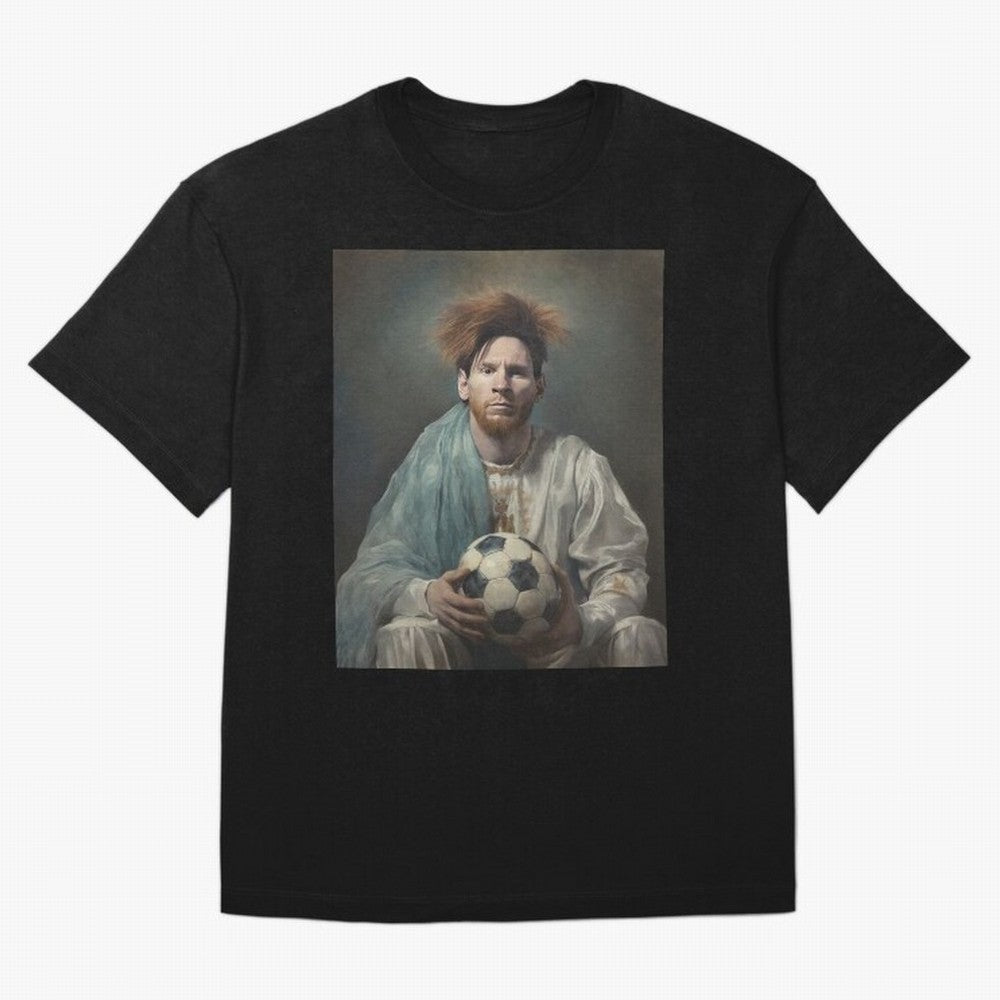 Saint Leo Premium T-Shirt Celebrate the Magic of FIFA World Cup 2026 Spirit, Made for Argentina and Brazil, Messi, Neymar and Mbappe, Retro Football Energy, Iconic Rivalries, Trophy Chase Drama and Stadium Atmosphere; Perfect for Fans, Collectors,