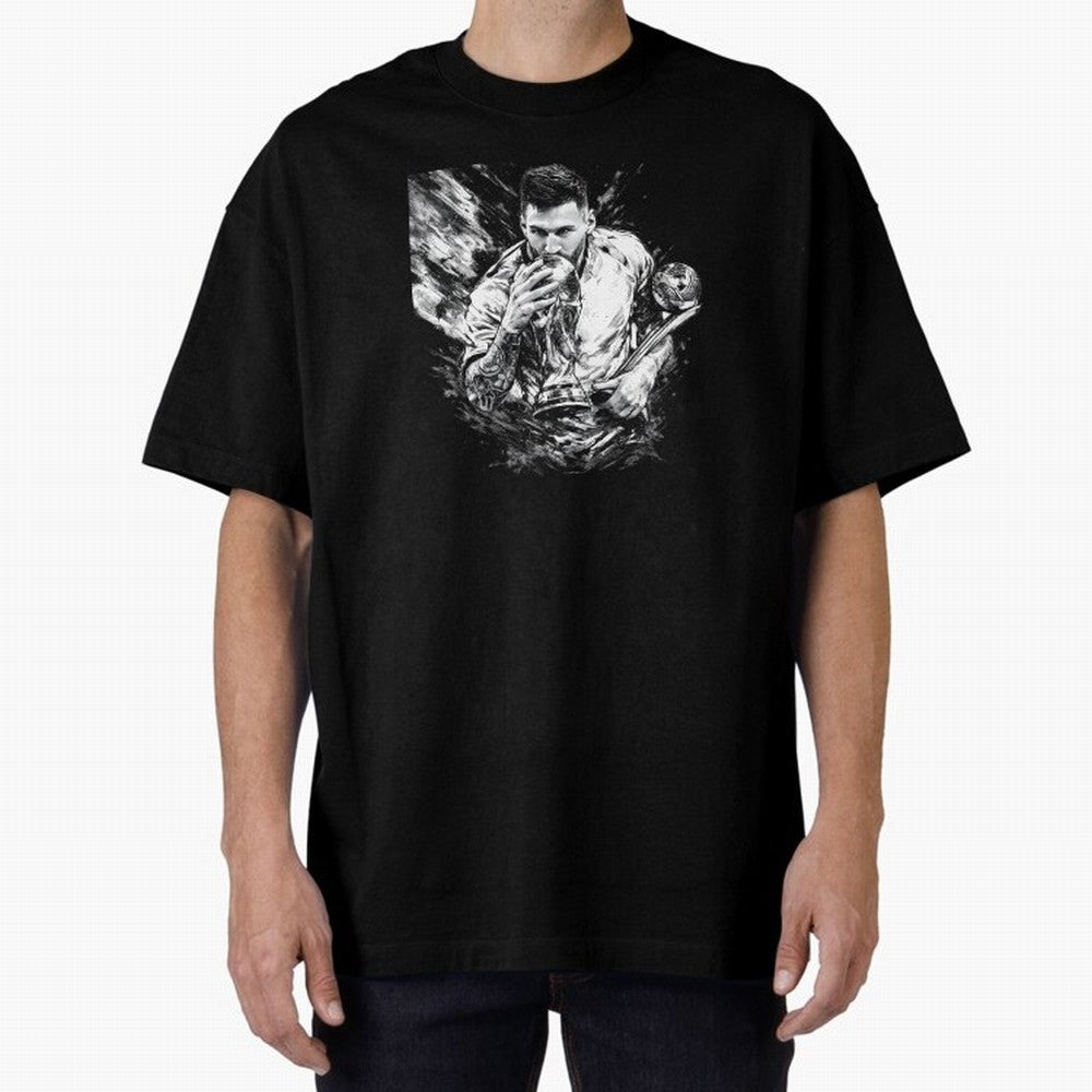 Eternal Glory ¨C Inked Champion Tribute Messi Premium T-Shirt Showcase FIFA World Cup 2026 Capturing Cristiano Ronaldo, Haaland and CR7, Portugal Energy, Champion Mindset, Group Stage Buzz, Knockout Tension and Passionate Fan Culture; Great for