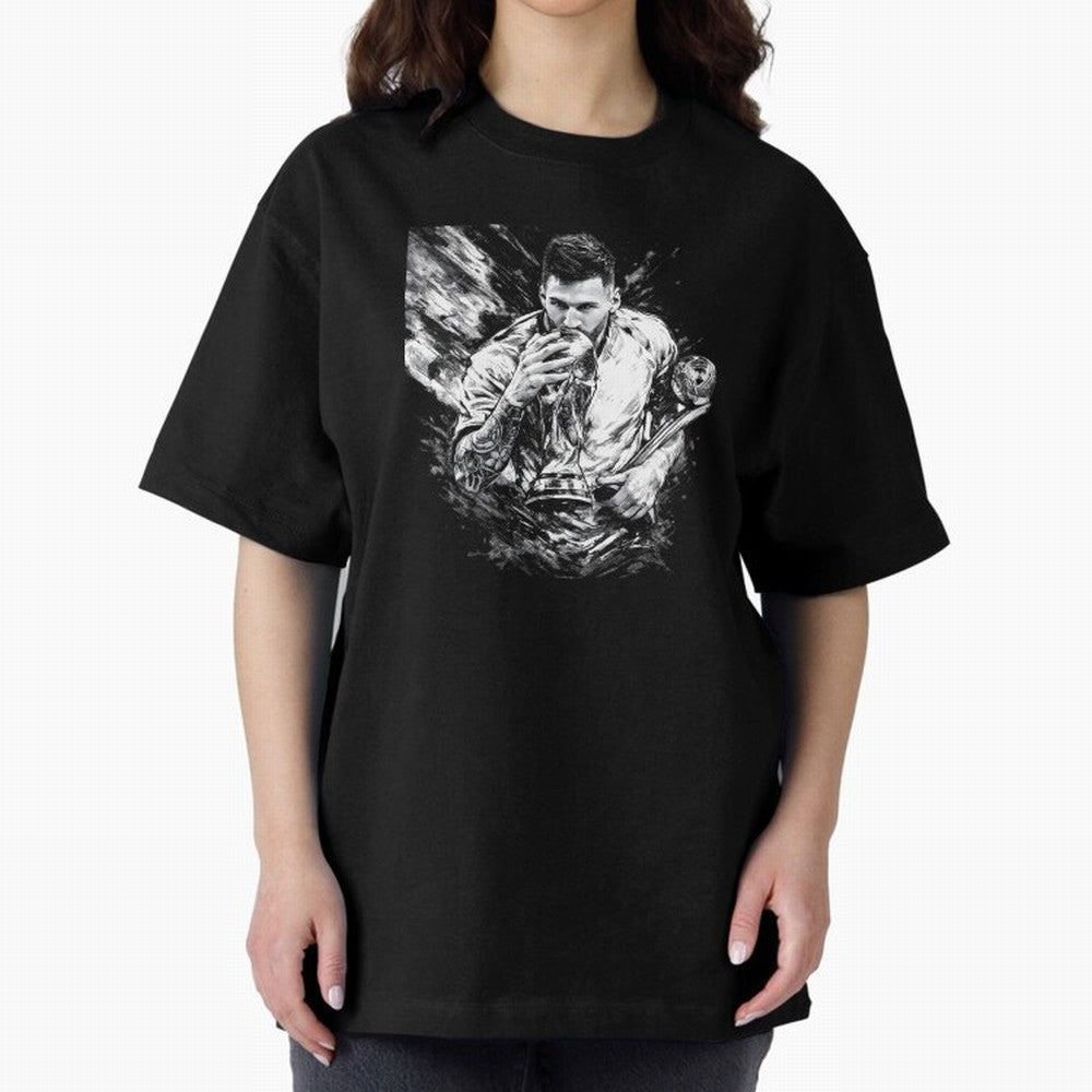 Eternal Glory ¨C Inked Champion Tribute Messi Premium T-Shirt Showcase FIFA World Cup 2026 Capturing Cristiano Ronaldo, Haaland and CR7, Portugal Energy, Champion Mindset, Group Stage Buzz, Knockout Tension and Passionate Fan Culture; Great for