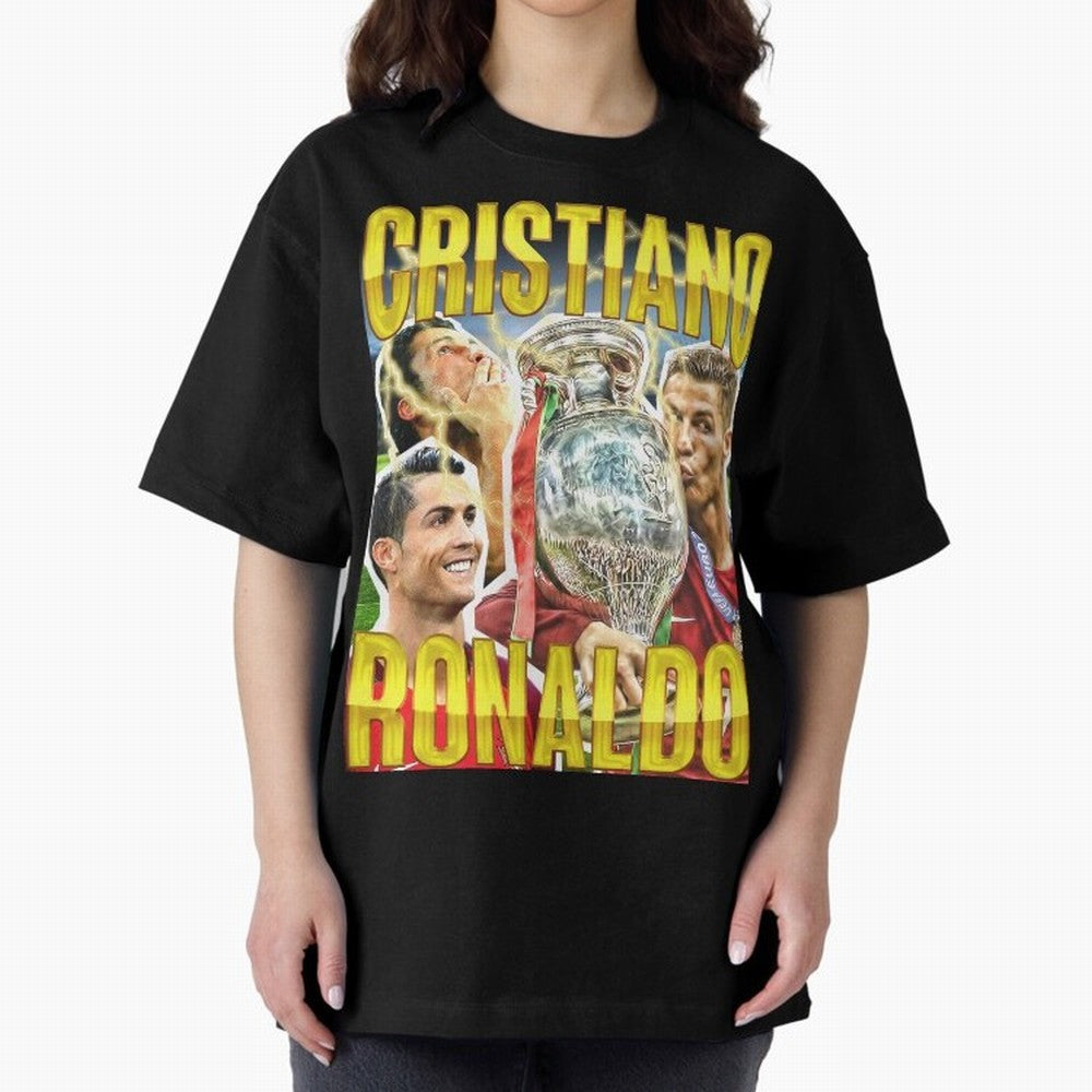 Cristiano Ronaldo CR7 SIUUU El Bicho Vintage Retro Design Premium T-Shirt Enjoy the Biggest Football Party of FIFA World Cup 2026 Group Stage for Fans of Messi, Neymar and Mbappe and Spain and Netherlands, Bringing Classic Soccer Heritage,