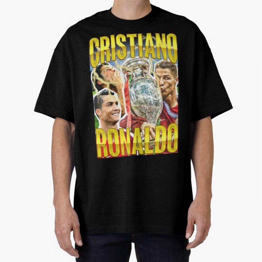 Cristiano Ronaldo CR7 SIUUU El Bicho Vintage Retro Design Premium T-Shirt Enjoy the Biggest Football Party of FIFA World Cup 2026 Group Stage for Fans of Messi, Neymar and Mbappe and Spain and Netherlands, Bringing Classic Soccer Heritage,