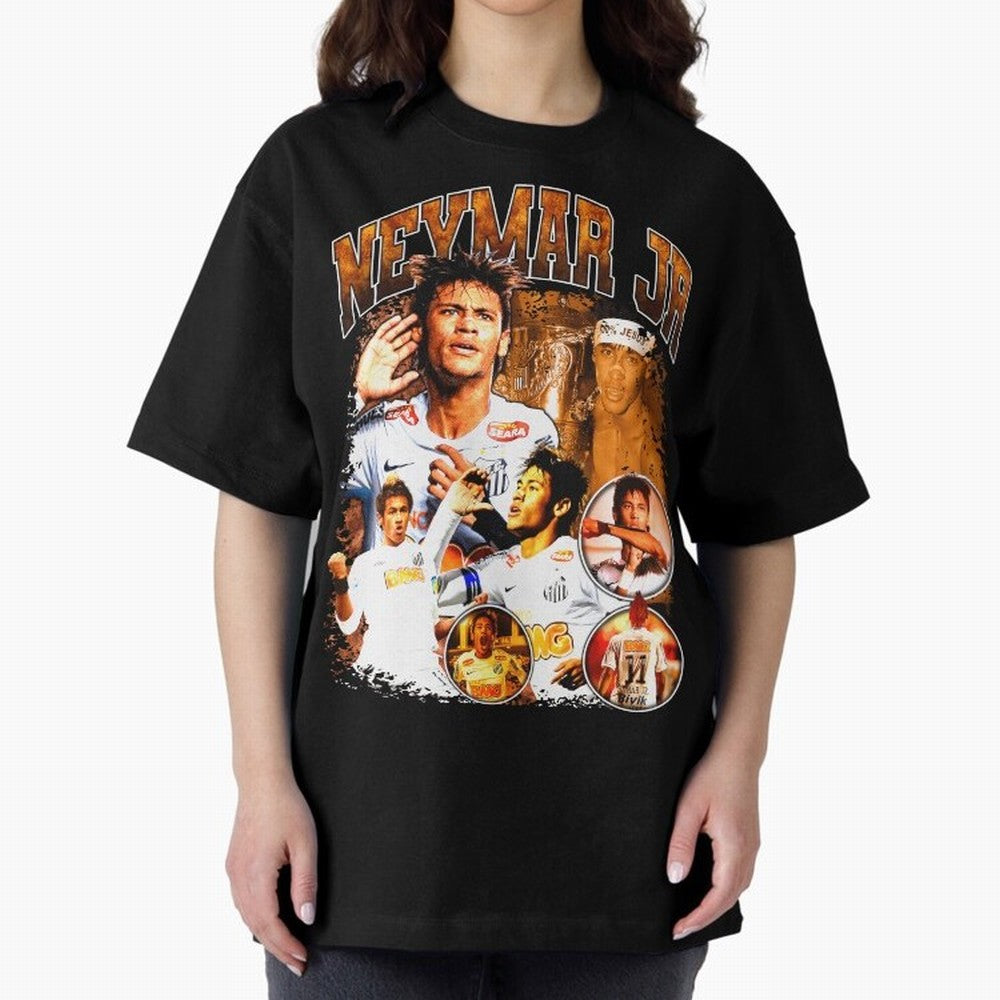 Neymar Jr Santos Vintage Retro Design Essential T-Shirt Make Every Match About FIFA World Cup 2026 Group Stage Spirit, Filled with Brazil, Messi, Fan Favorite Moments, National Team Passion, Big Match Drama and Soccer History; Ideal for Fans Who