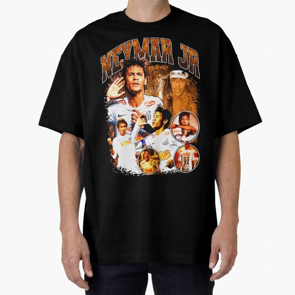 Neymar Jr Santos Vintage Retro Design Essential T-Shirt Make Every Match About FIFA World Cup 2026 Group Stage Spirit, Filled with Brazil, Messi, Fan Favorite Moments, National Team Passion, Big Match Drama and Soccer History; Ideal for Fans Who