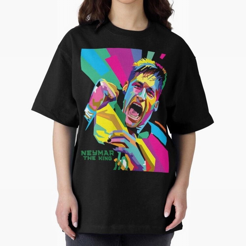Neymar The King Design Classic T-Shirt Represent Fans Who Live for Global Football Passion for FIFA World Cup 2026, Celebrating Cristiano Ronaldo, England, France and Netherlands, Football Passion, Legendary Performances, Festival Vibes and