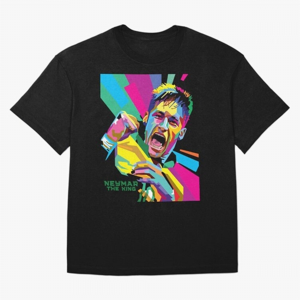 Neymar The King Design Classic T-Shirt Represent Fans Who Live for Global Football Passion for FIFA World Cup 2026, Celebrating Cristiano Ronaldo, England, France and Netherlands, Football Passion, Legendary Performances, Festival Vibes and