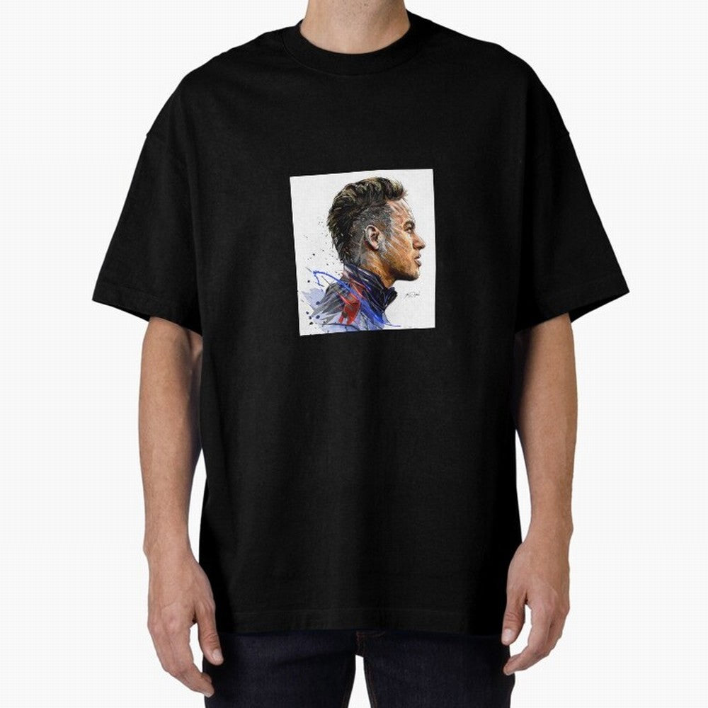 Neymar JR Art Classic T-Shirt Support Iconic Players in FIFA World Cup 2026 Spirit, Centered on France and Portugal, Messi and Cristiano Ronaldo, Global Supporter Spirit, Legendary Goals, National Colors and Tournament Celebration; Ideal for