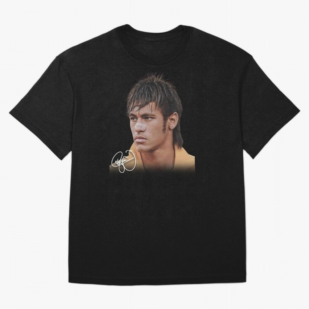 Young Neymar Jr T-Shirt | Big Face Young Neymar Classic T-Shirt Bring Bold Fan Energy to Match Day Hype around FIFA World Cup 2026 USA Canada Mexico, Neymar, England, Classic Soccer Heritage, Championship Pressure, Fan Loyalty and International