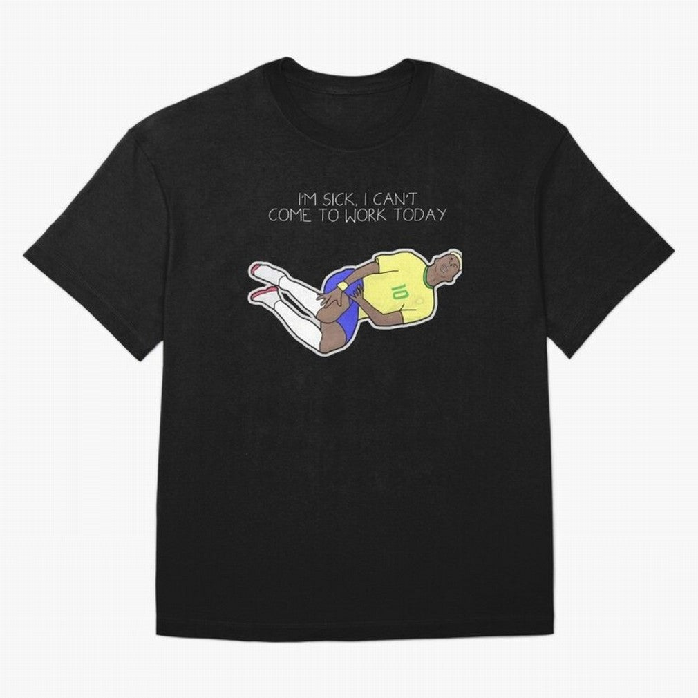 Neymar Neymar Jr rolling Oversized T-Shirt Carry the Dream of FIFA World Cup 2026 USA Canada Mexico for Fans of Messi, CR7 and Mbappe and Spain and Netherlands, Bringing Soccer Culture, Superstar Moments, National Team Dreams and Competitive Fire;