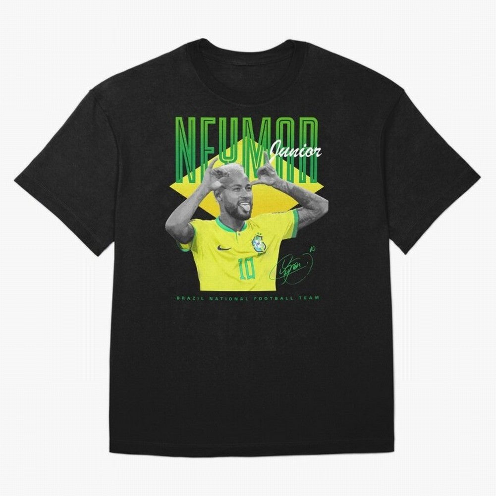 Neymar Jr. Oversized T-Shirt Fuel Your Fan Pride for the FIFA World Cup 2026 Journey through Neymar Highlights, Brazil Pride, Global Supporter Spirit, Legendary Goals, National Colors and Tournament Celebration; Perfect for Fans, Collectors, Family