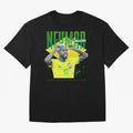 Neymar Jr. Oversized T-Shirt Fuel Your Fan Pride for the FIFA World Cup 2026 Journey through Neymar Highlights, Brazil Pride, Global Supporter Spirit, Legendary Goals, National Colors and Tournament Celebration; Perfect for Fans, Collectors, Family