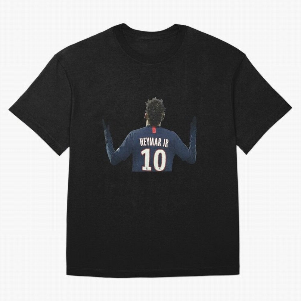 Neymar Jr Paris - 10 Oversized T-Shirt Celebrate Golden Goal Energy in FIFA World Cup 2026 USA Canada Mexico for Fans of Haaland and Mbappe and Brazil, Portugal and Argentina, Bringing Sports Nostalgia, International Competition, Famous Players and