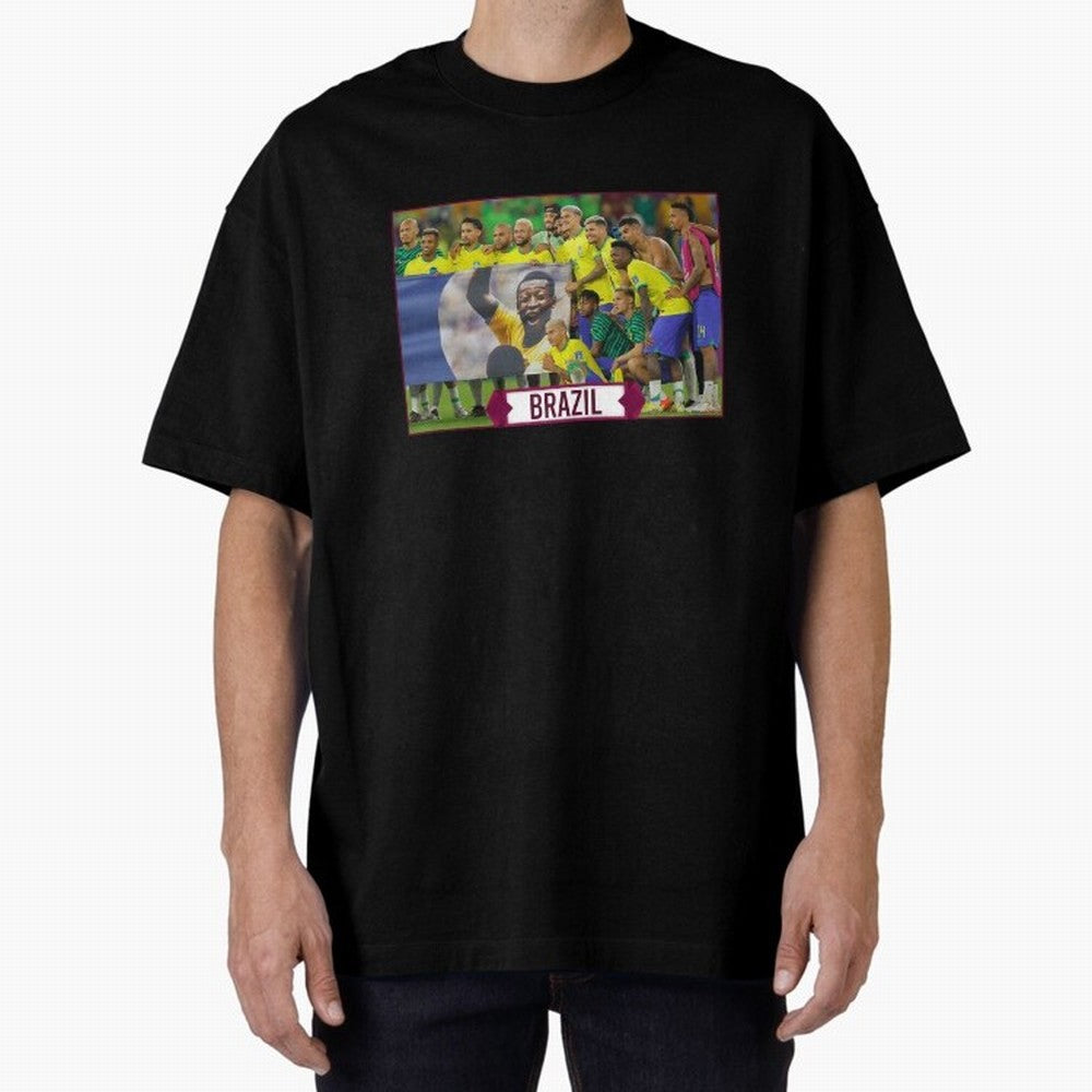 Brazil World Cup Classic T-Shirt Carry the Dream of the FIFA World Cup 2026 Group Stage Journey through Cristiano Ronaldo Highlights, England and Germany Pride, Classic Soccer Heritage, Championship Pressure, Fan Loyalty and International Pride;