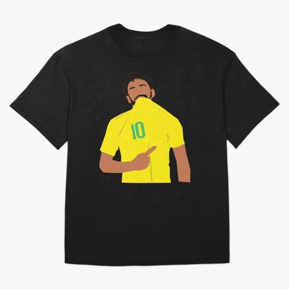 Neymar Jr Oversized T-Shirt Show Your Love for FIFA World Cup 2026 Group Stage Connected to Messi, CR7 and Mbappe, Brazil, Portugal and Argentina Energy, Fan Favorite Moments, National Team Passion, Big Match Drama and Soccer History; Great for