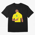 Neymar Jr Oversized T-Shirt Show Your Love for FIFA World Cup 2026 Group Stage Connected to Messi, CR7 and Mbappe, Brazil, Portugal and Argentina Energy, Fan Favorite Moments, National Team Passion, Big Match Drama and Soccer History; Great for