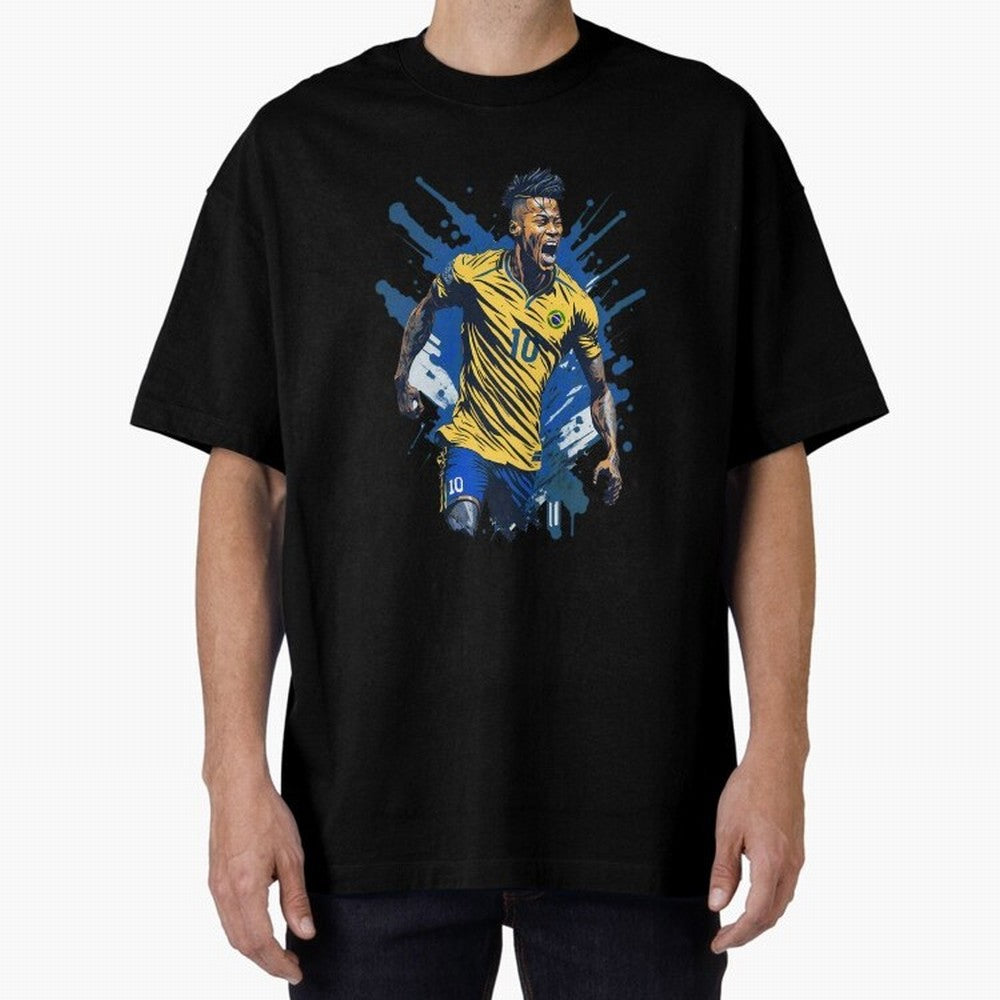 Neymar Jr. splash art Active T-Shirt Bring Champion Energy into Match Day Hype around FIFA World Cup 2026 USA Canada Mexico, Haaland, England, France and Netherlands, Stadium Chants, National Pride, Trophy Dreams and Unforgettable Football