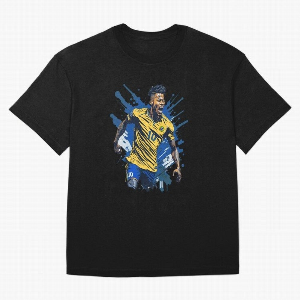 Neymar Jr. splash art Active T-Shirt Bring Champion Energy into Match Day Hype around FIFA World Cup 2026 USA Canada Mexico, Haaland, England, France and Netherlands, Stadium Chants, National Pride, Trophy Dreams and Unforgettable Football
