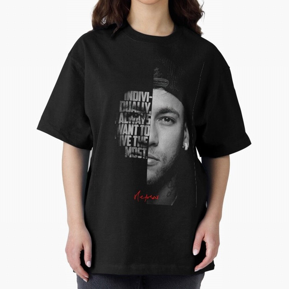 Black and white Neymar Jr quote. Classic T-Shirt Celebrate National Team Dreams in FIFA World Cup 2026 Group Stage for Fans of Cristiano Ronaldo and Spain and Netherlands, Bringing Classic Soccer Heritage, Championship Pressure, Fan Loyalty and