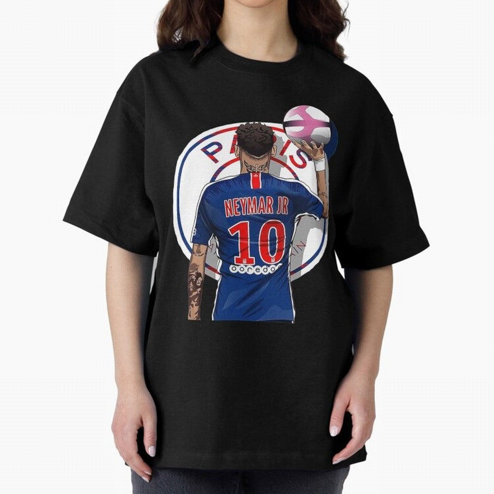 Art Neymar Illustration Classic T-Shirt Carry FIFA World Cup 2026 USA Canada Mexico for Fans of Messi and Cristiano Ronaldo and Brazil, Bringing Worldwide Fan Energy, Dramatic Goals, Stadium Lights and Championship Celebrations; Made for Die Hard