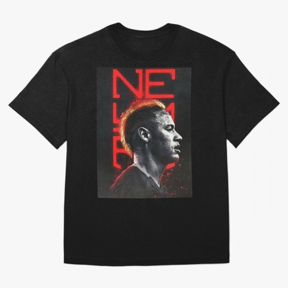 Black Wallpaper Neymar Classic T-Shirt Carry the Dream of FIFA World Cup 2026 USA Canada Mexico for Fans of Cristiano Ronaldo, Haaland and CR7 and Argentina and Brazil, Bringing Retro Football Energy, Iconic Rivalries, Trophy Chase Drama and