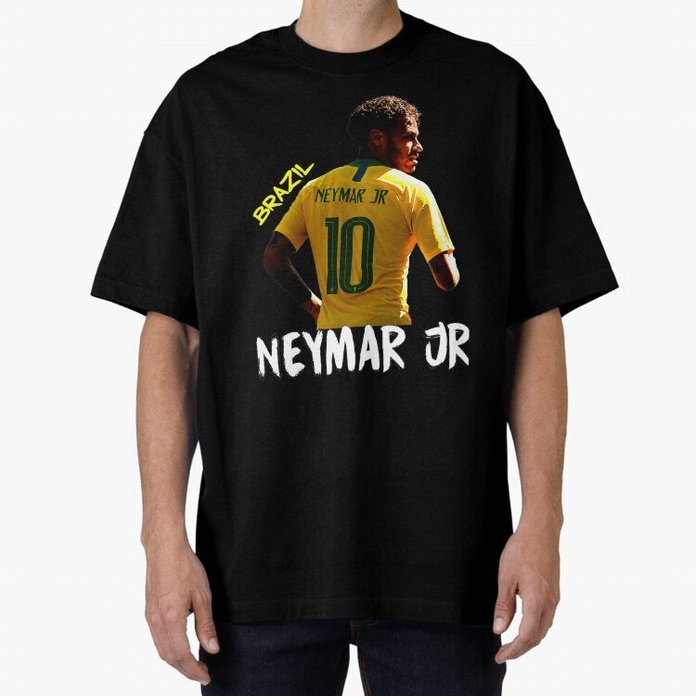 Brazil Neymar Selecao Oversized T-Shirt Fuel the Hype around the FIFA World Cup 2026 Group Stage Journey through Cristiano Ronaldo Highlights, Germany Pride, Supporter Pride, Iconic Celebrations, Legendary Names and Global Match Day Energy; Created