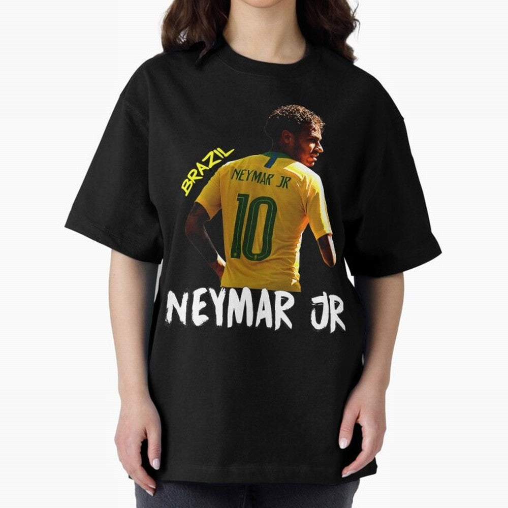 Brazil Neymar Selecao Oversized T-Shirt Fuel the Hype around the FIFA World Cup 2026 Group Stage Journey through Cristiano Ronaldo Highlights, Germany Pride, Supporter Pride, Iconic Celebrations, Legendary Names and Global Match Day Energy; Created