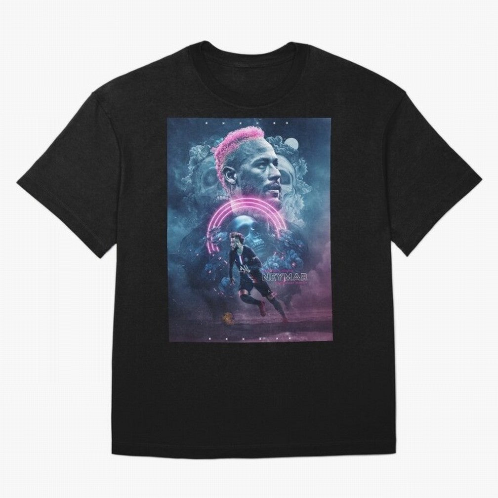 Neymar Classic T-Shirt Capture FIFA World Cup 2026 USA Canada Mexico Spirit, Filled with France and Portugal, Messi and Cristiano Ronaldo, Fan Favorite Moments, National Team Passion, Big Match Drama and Soccer History; Great for Watch Parties,